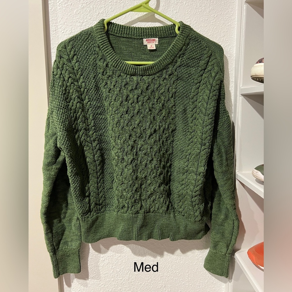 Green sweater